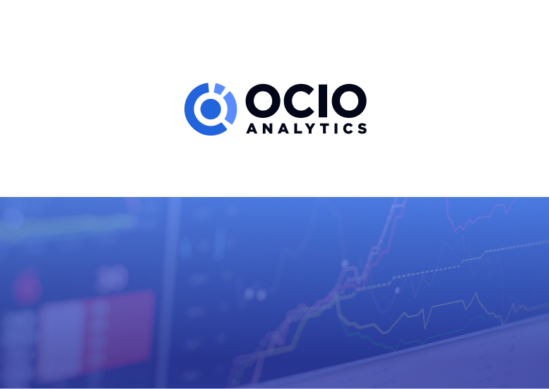 OCIO Analytics brand graphic