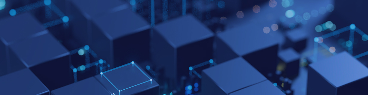 Abstract digital blocks background